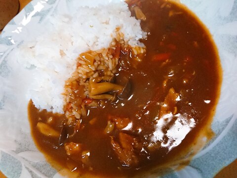 余ったおでんのつゆで和風カレー